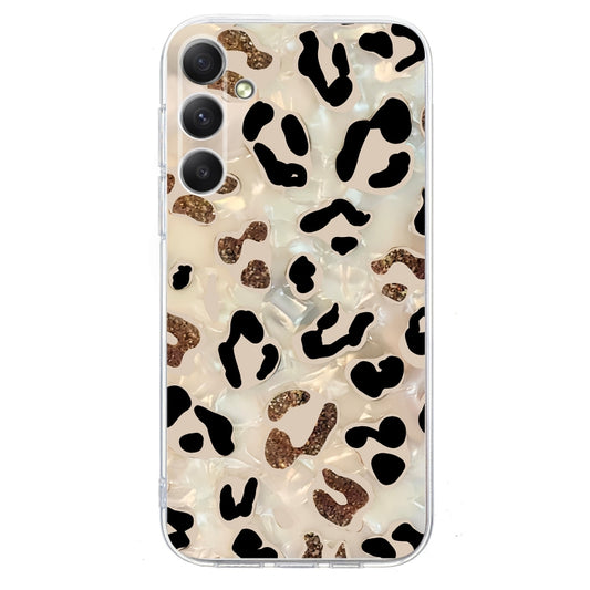 For Samsung Galaxy S25+ 5G Colorful Painting Pattern TPU Phone Case(Leopard) by buy2fix