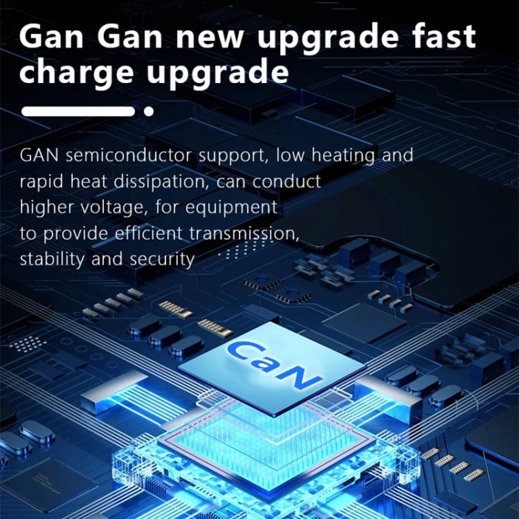 200W GaN 4 Type-C 2 USB Multi Ports Sharing Desktop Charger, Plug:AU Plug(Black) - Multifunction Charger by buy2fix | Online Shopping UK | buy2fix