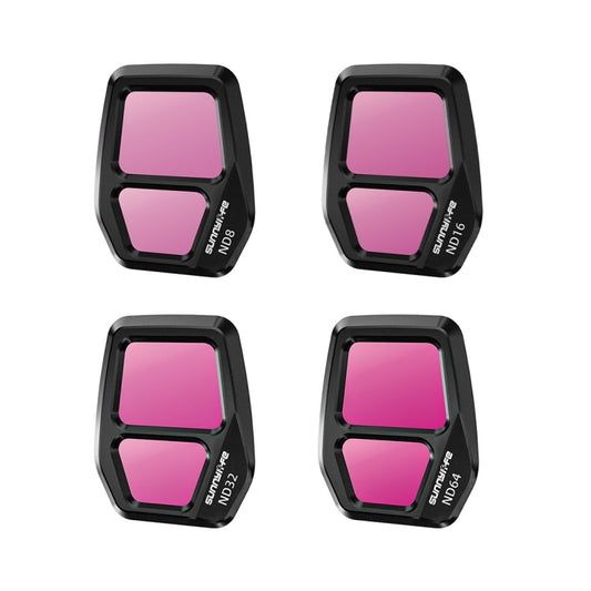 For DJI Air 3S Sunnylife Camera Lens Filter, Filter:4 in 1 ND8-64 by Sunnylife