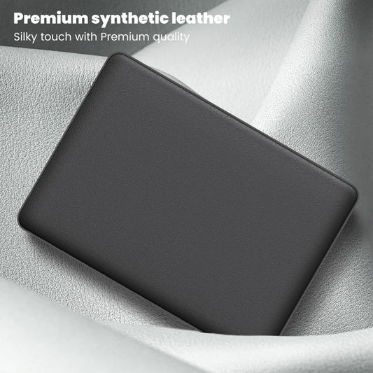 For MacBook Pro 13.3 inch M1 A2338 Business Magnetic Holder PC + PU Laptop Protective Case(Grey) by buy2fix