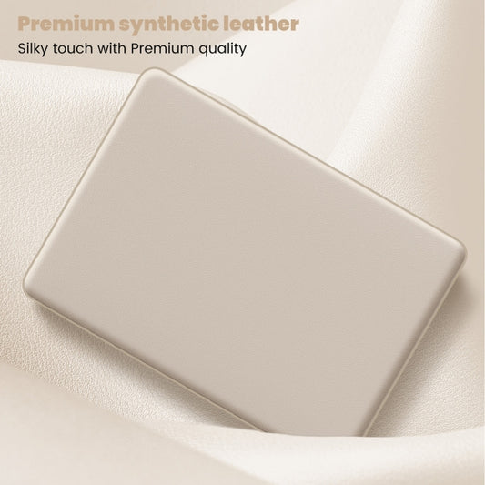 For MacBook Pro 13.3 inch M1 A2338 Business Magnetic Holder PC + PU Laptop Protective Case(Gold) by buy2fix