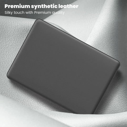 For MacBook Air 13.3 inch A2337 Business Magnetic Holder PC + PU Laptop Protective Case(Grey) by buy2fix