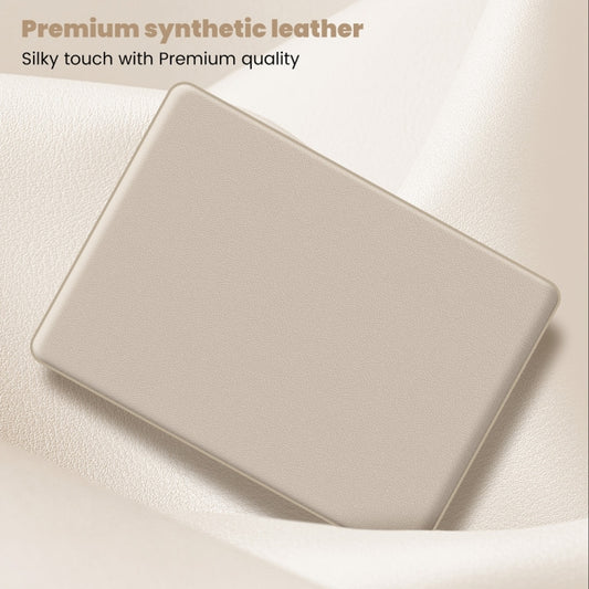 For MacBook Pro 14 inch A2918 / A2992 Business Magnetic Holder PC + PU Laptop Protective Case(Gold) by buy2fix