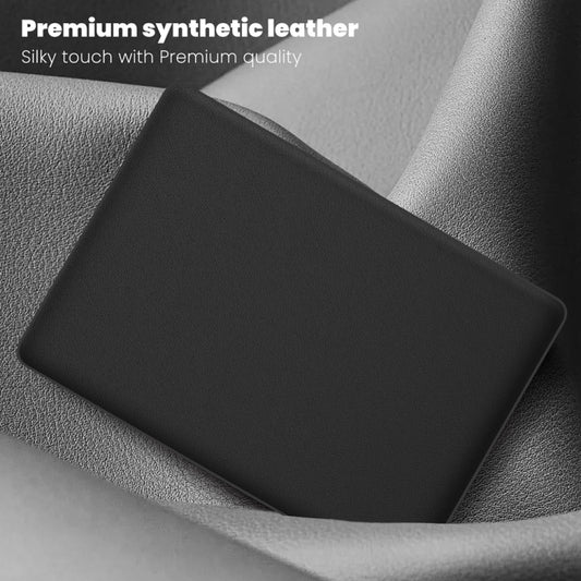 For MacBook Pro 16.2 inch A2991 / A2485 Business Magnetic Holder PC + PU Laptop Protective Case(Black) by buy2fix