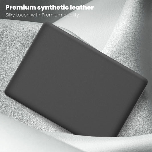 For MacBook Pro 16.2 inch A2991 / A2485 Business Magnetic Holder PC + PU Laptop Protective Case(Grey) by buy2fix