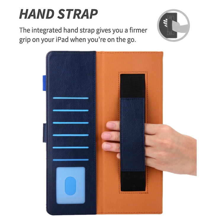 For iPad mini 6 / mini 2024 Hardware Buckle Deformation Holder Smart Leather Tablet Case(Royal Blue) - iPad mini 2024 Cases by buy2fix | Online Shopping UK | buy2fix