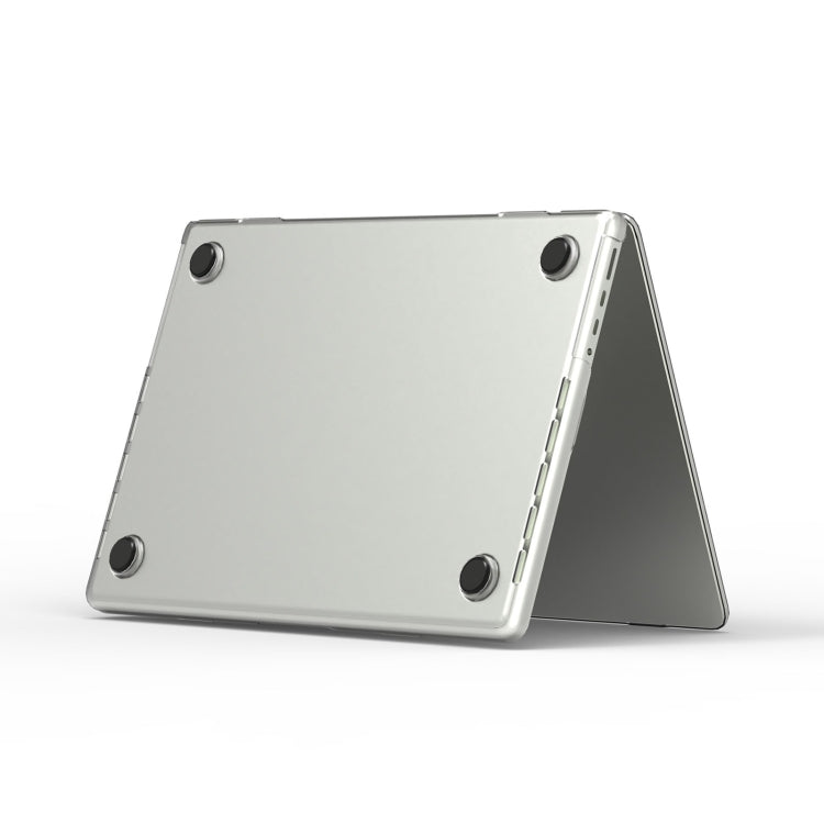 For MacBook Pro 16.2 inch 2024 Crystalline Matte Hardshell Laptop Protective Case(Transparent) - MacBook Pro Cases by buy2fix | Online Shopping UK | buy2fix