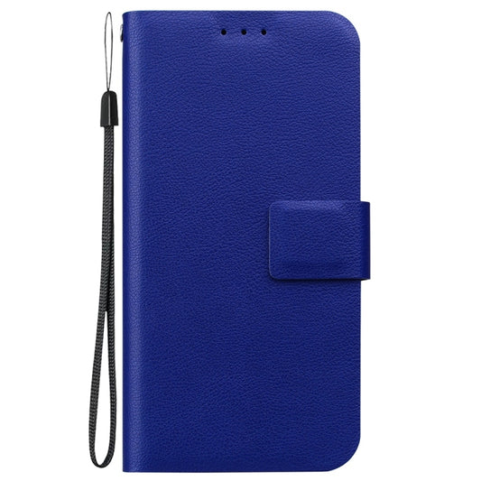 For OnePlus 13 Ultra-thin Voltage Magnetic Buckle Leather Phone Case(Blue) by buy2fix