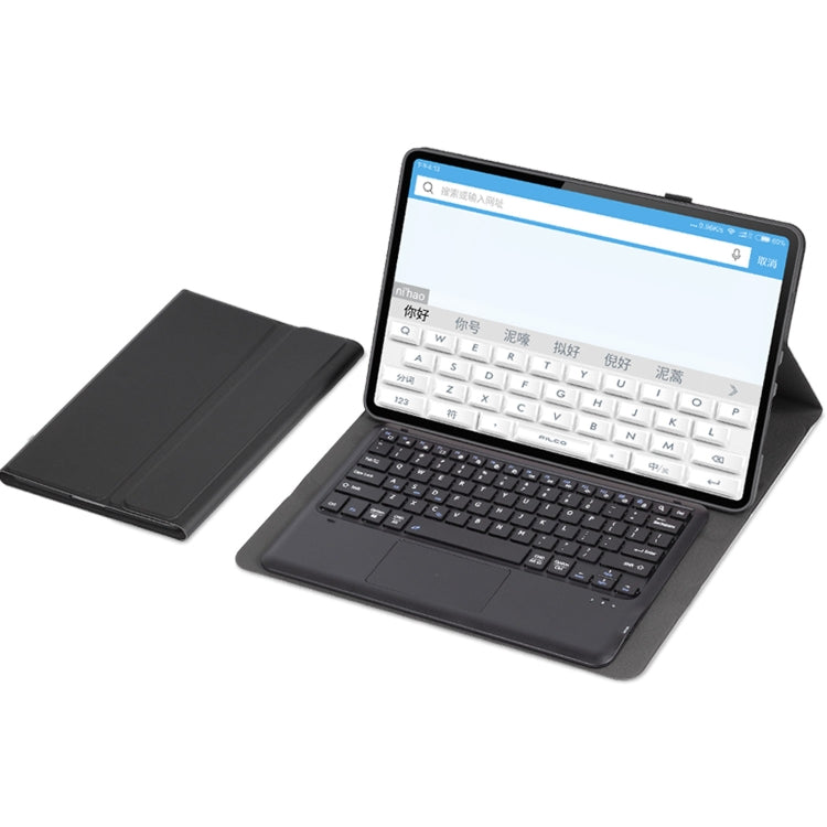 For Xiaomi Pad 6 Max 14 A0N8-A Ultra-thin Detachable Bluetooth Keyboard Leather Tablet Case with Touchpad(Black) by buy2fix