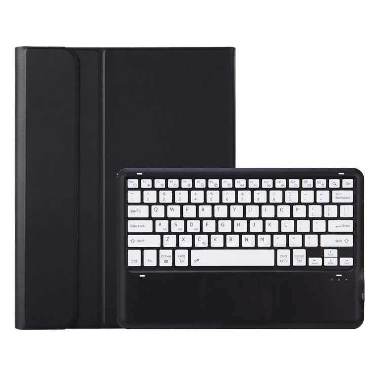 For OPPO Pad 3 12.1inch OP15 TPU Ultra-thin Detachable Bluetooth Keyboard Leather Case(Black + White) - OPPO Keyboard by buy2fix | Online Shopping UK | buy2fix