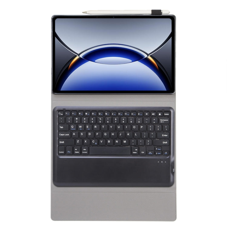 For OPPO Pad 3 12.1inch OP15-A TPU Ultra-thin Detachable Bluetooth Keyboard Leather Case with Touchpad(Black) - Others Keyboard by buy2fix | Online Shopping UK | buy2fix