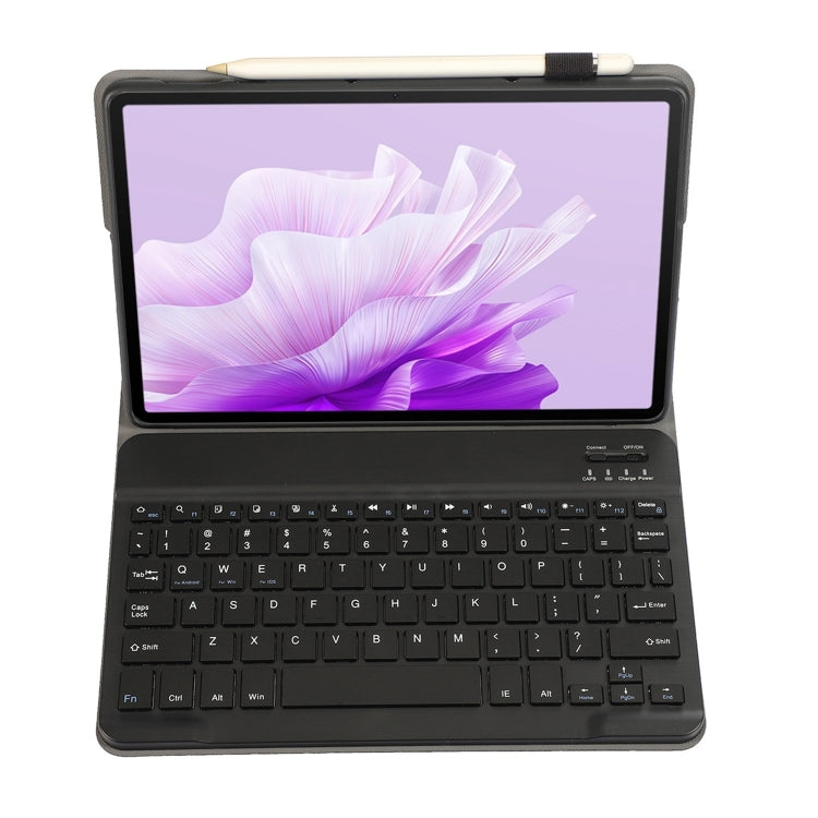 For Huawei MatePad 11.5 S 2024 AH20 Ultra-thin Detachable Bluetooth Keyboard Leather Tablet Case(Black) - Others Keyboard by buy2fix | Online Shopping UK | buy2fix