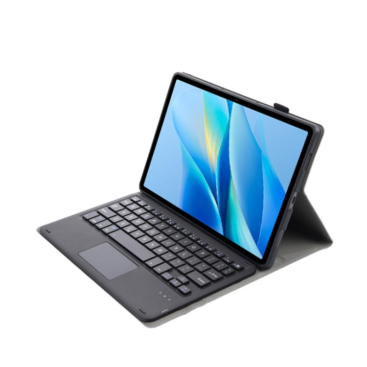 For vivo Pad Air / iQOO Pad 11.5 AV13-A TPU Ultra-thin Detachable Bluetooth Keyboard Leather Case with Touchpad(Black) - Others Keyboard by buy2fix | Online Shopping UK | buy2fix