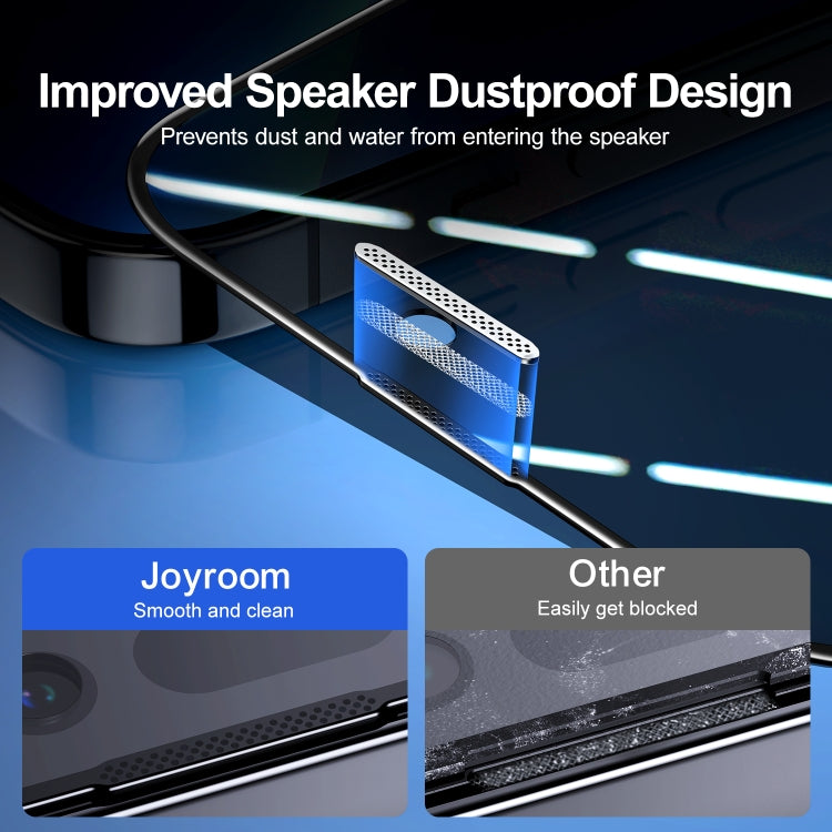 For iPhone 15 Pro JOYROOM Knight Series 2.5D Full Screen Privacy Tempered Film - iPhone 15 Pro Tempered Glass by JOYROOM | Online Shopping UK | buy2fix