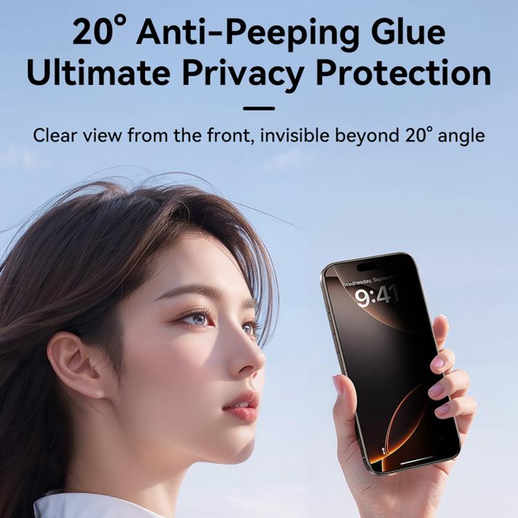 For iPhone 17 JOYROOM Knight Series 2.5D Full Screen Privacy Tempered Film - iPhone 17 Tempered Glass by JOYROOM | Online Shopping UK | buy2fix