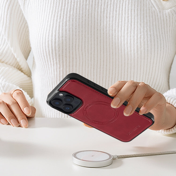 For iPhone 15 Pro LC.IMEEKE Magsafe Phone Case(Red) - iPhone 15 Pro Cases by LC.IMEEKE | Online Shopping UK | buy2fix