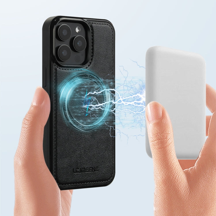 For iPhone 15 Pro LC.IMEEKE Magsafe Phone Case(Black) - iPhone 15 Pro Cases by LC.IMEEKE | Online Shopping UK | buy2fix