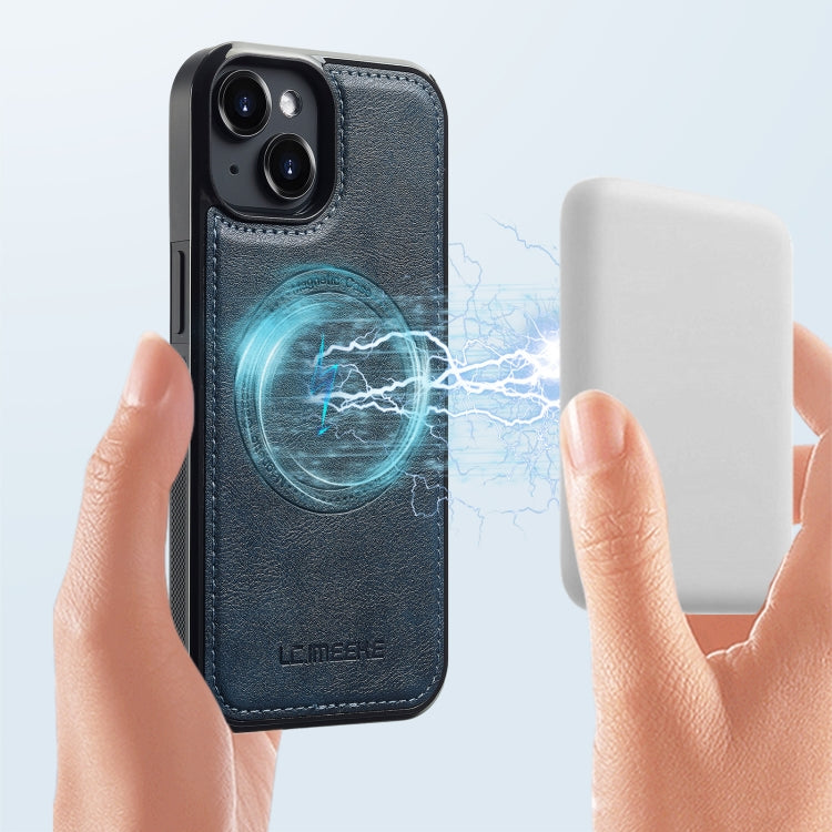 For iPhone 15 LC.IMEEKE Magsafe Phone Case(Blue) - iPhone 15 Cases by LC.IMEEKE | Online Shopping UK | buy2fix