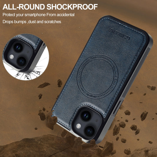 For iPhone 13 mini LC.IMEEKE Magsafe Phone Case(Blue) - iPhone 13 mini Cases by LC.IMEEKE | Online Shopping UK | buy2fix