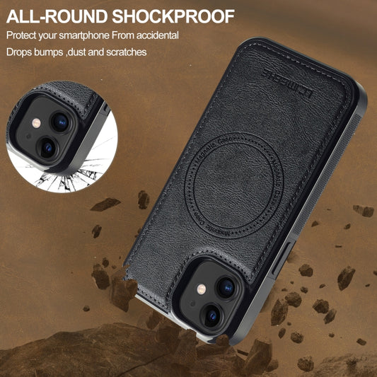 For iPhone 12 mini LC.IMEEKE Magsafe Phone Case(Black) - iPhone 12 mini Cases by LC.IMEEKE | Online Shopping UK | buy2fix