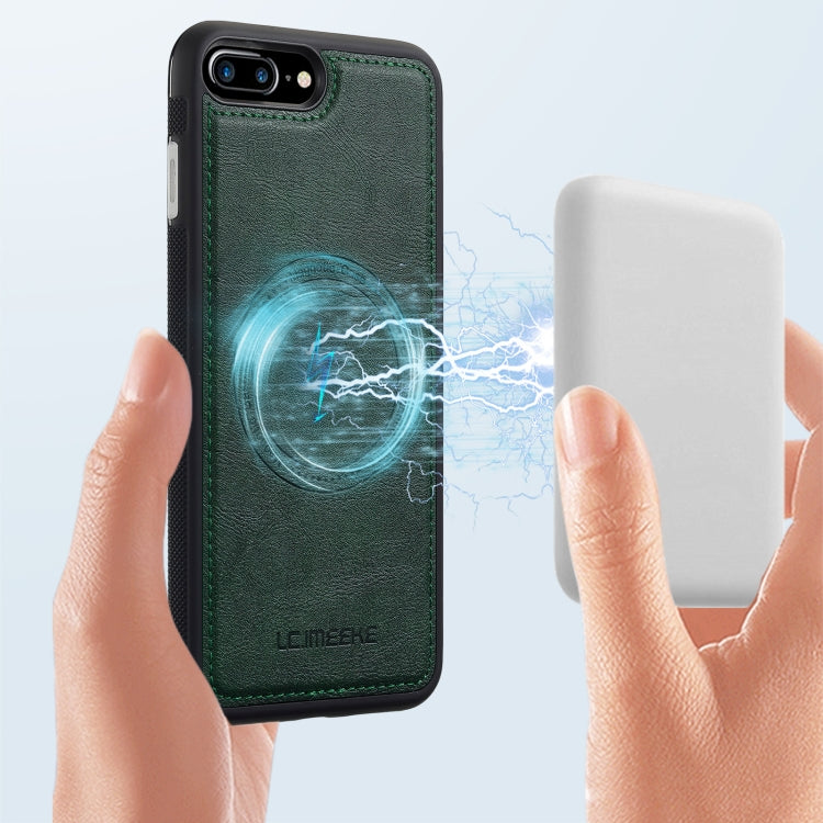 For iPhone SE 2022 / 2020 / 8 / 7 LC.IMEEKE Magsafe Phone Case(Green) - iPhone SE 2022 / 2020 / 8 / 7 Cases by LC.IMEEKE | Online Shopping UK | buy2fix