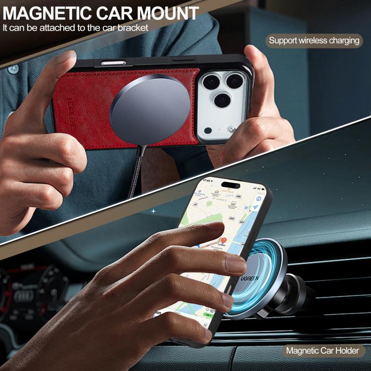 For iPhone 17 Pro Max LC.IMEEKE Magsafe Phone Case(Red) - iPhone 17 Pro Max Cases by LC.IMEEKE | Online Shopping UK | buy2fix