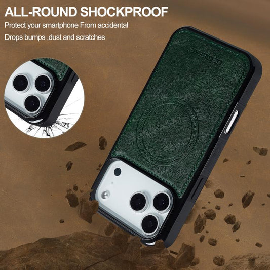 For iPhone 17 Pro Max LC.IMEEKE Magsafe Phone Case(Green) - iPhone 17 Pro Max Cases by LC.IMEEKE | Online Shopping UK | buy2fix