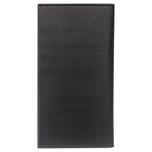 For iPhone X / XS QIALINO Nappa Texture Top-grain Leather Horizontal Flip Wallet Case with Card Slots(Black) by QIALINO