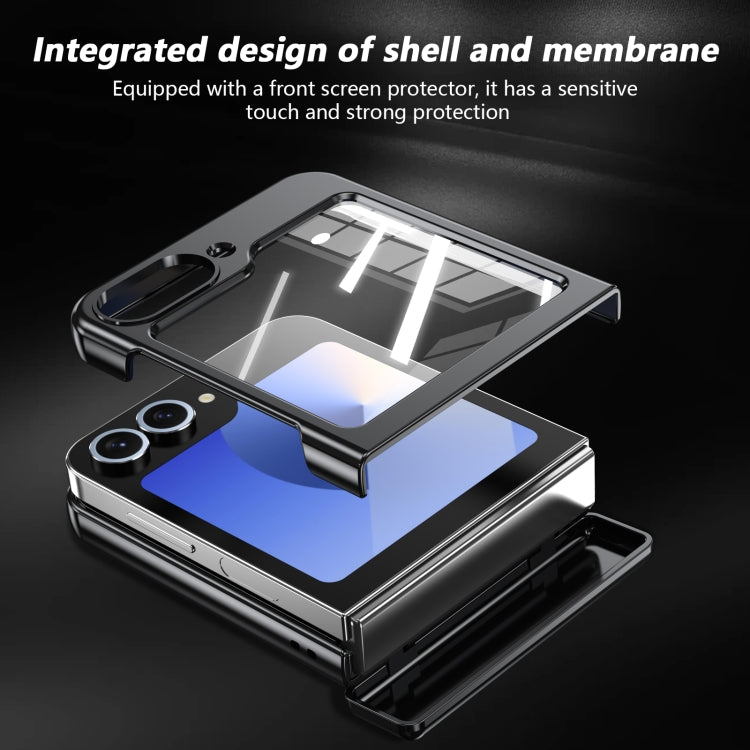For Samsung Galaxy Z Flip6 / Flip7 FE Gold Medal Rotating Folding Series Ring Holder Phone Case(Red) - Galaxy Z Flip6 5G Cases by buy2fix | Online Shopping UK | buy2fix