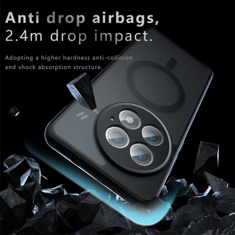 For OnePlus 13 Armor MagSafe PC Hybrid TPU Phone Case(Frosted Black) - OnePlus Cases by buy2fix | Online Shopping UK | buy2fix