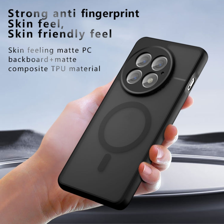 For OnePlus 13 Armor MagSafe PC Hybrid TPU Phone Case(Frosted Black) - OnePlus Cases by buy2fix | Online Shopping UK | buy2fix