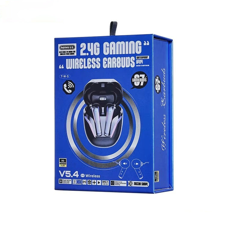 REMAX Gamebuds G7 2.4G Gaming TWS Stereo Wireless Bluetooth Earphones with Breathing Light(White) - TWS Earphone by REMAX | Online Shopping UK | buy2fix