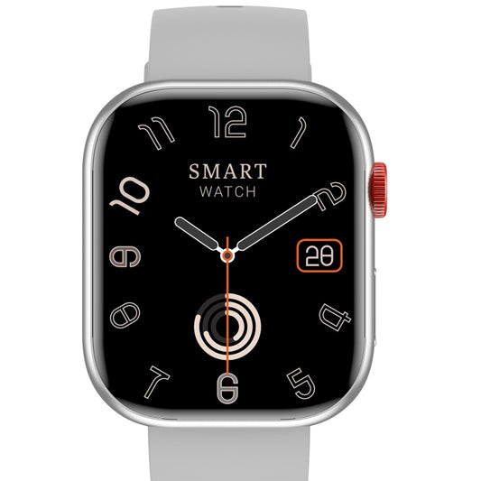 LC88 2 inch Square Screen BT Call Smart Watch, Heart Rate / Blood Pressure / Blood Oxygen / Sleep Monitoring(Silver) by buy2fix