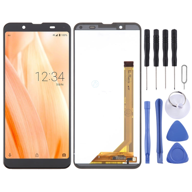 For Sharp Aquos Sense3 basie Original LCD Screen With Digitizer Full Assembly - For Sharp by buy2fix | Online Shopping UK | buy2fix