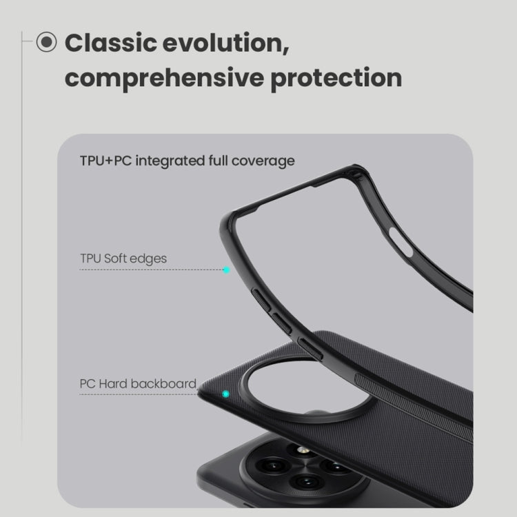 For OnePlus 13 NILLKIN Frosted Shield Pro Magnetic Magsafe Phone Case(Black) - OnePlus Cases by NILLKIN | Online Shopping UK | buy2fix