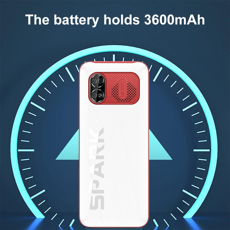 D63 Elder Keypad Phone, 1.77 inch, 3600mAh, SOS, FM, Dual SIM, GSM, Plug:US Plug(Red) - Others by buy2fix | Online Shopping UK | buy2fix
