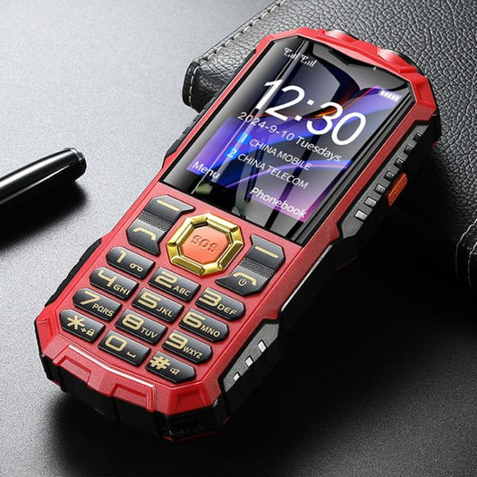 Q7+ 4G Elder Keypad Rugged Phone, 1.77 inch, 16800mAh, 21 Keys, SOS, FM, Network: 4G, Dual SIM(Red) - Others by buy2fix | Online Shopping UK | buy2fix