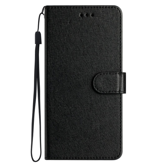 For OnePlus 13 Silk Texture Horizontal Flip Leather Phone Case(Black) by buy2fix