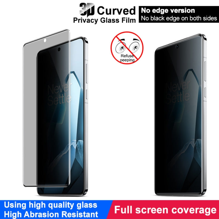 For OnePlus 13 imak No Edge Version 3D Curved Privacy Full Screen Tempered Glass Film - OnePlus Tempered Glass by imak | Online Shopping UK | buy2fix
