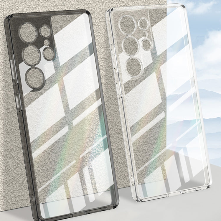 For Samsung Galaxy S25 Ultra 5G GKK Space Series Shockproof Full Coverage Phone Case(Transparent Black) - Galaxy S25 Ultra 5G Cases by GKK | Online Shopping UK | buy2fix