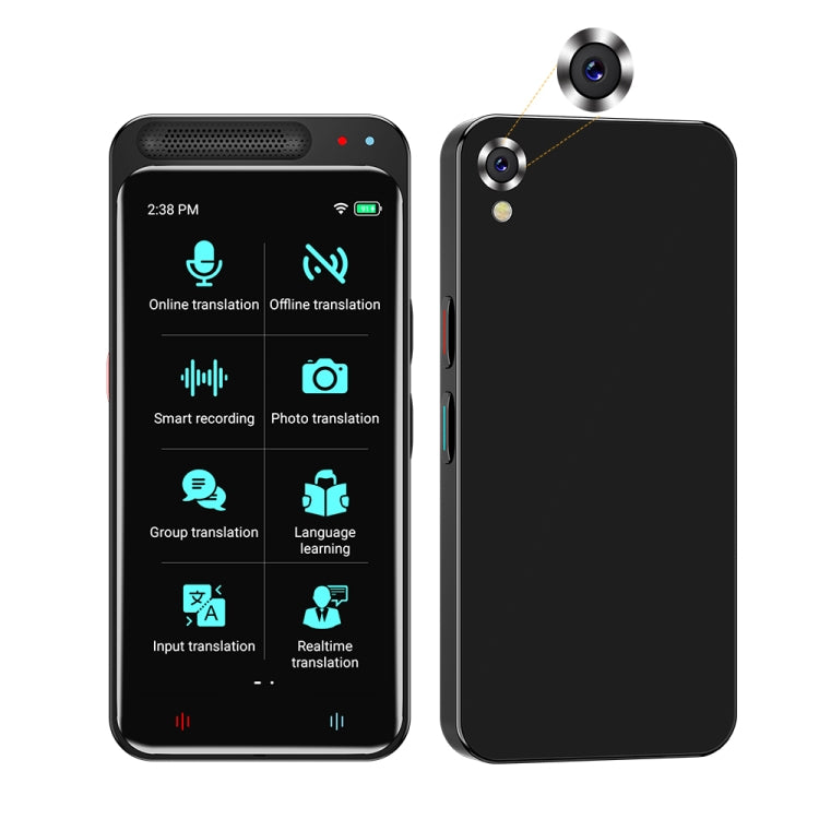 VORMOR Z6 5.0 inch HD Touch Screen Smart AI Translator 139 Languages ??with Offline Translation / Photo Translation - by buy2fix | Online Shopping UK | buy2fix