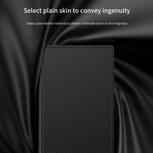 For Samsung Galaxy S25 Ultra 5G GKK Flip Wallet Leather Phone Case, Without Pen(Carbon Fiber Texture) by GKK