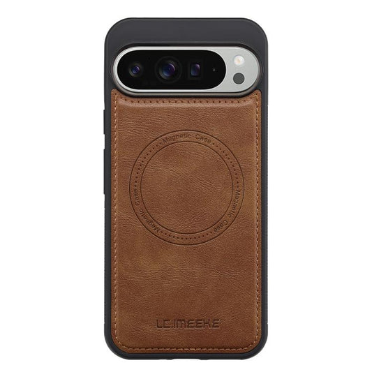 For Google Pixel 10 Pro XL LC.IMEEKE Magsafe Phone Case(Brown) - Google Cases by LC.IMEEKE | Online Shopping UK | buy2fix