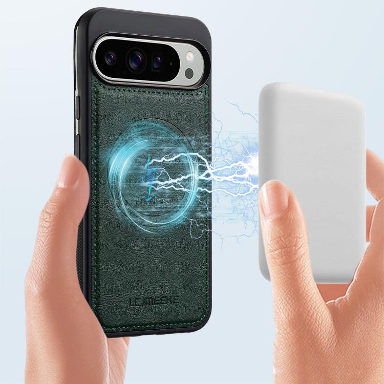 For Google Pixel 10 / 10 Pro LC.IMEEKE Magsafe Phone Case(Green) - Google Cases by LC.IMEEKE | Online Shopping UK | buy2fix