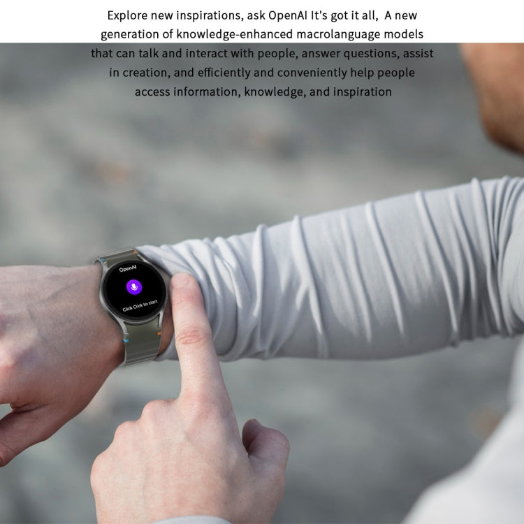 HD Watch7 mini 1.3 inch AMOLED Screen Smart Watch (Silver) - Smart Watches by buy2fix | Online Shopping UK | buy2fix