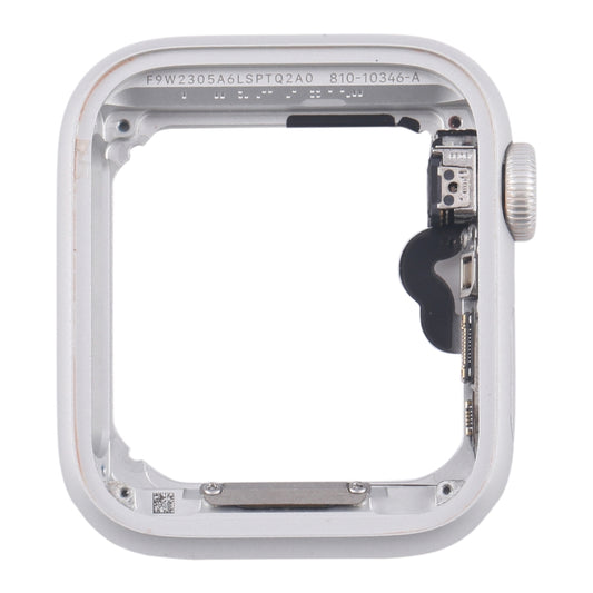 For Apple Watch SE 2020 40MM GPS Aluminium Alloy Middle Frame Bezel Plate with Crown Spin Axis Flex Cable(Silver) - Middle Frame by buy2fix | Online Shopping UK | buy2fix