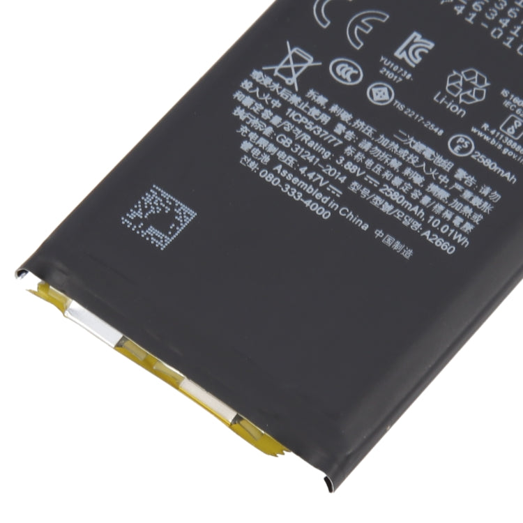 For iPhone 13 mini 2580mAh JUXIN Zero Cycle Li-ion Battery - For iPhone by buy2fix | Online Shopping UK | buy2fix