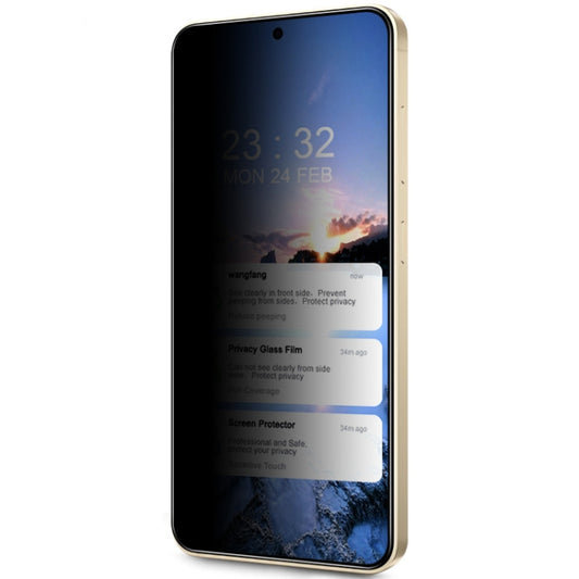 For Samsung Galaxy S25 5G imak HD Full Screen Privacy Tempered Glass Protective Film - Galaxy S25 5G Tempered Glass by imak | Online Shopping UK | buy2fix