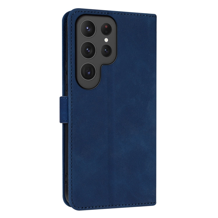 For Samsung Galaxy S25 Ultra 5G AZNS Skin Feel Calf Texture Flip Leather Phone Case(Blue) - Galaxy S25 Ultra 5G Cases by AZNS | Online Shopping UK | buy2fix