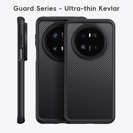 For Huawei Mate 70 Pro / 70 Pro+ Carbon Fiber Kevlar MagSafe Magnetic Phone Case(Black) - Huawei Cases by buy2fix | Online Shopping UK | buy2fix
